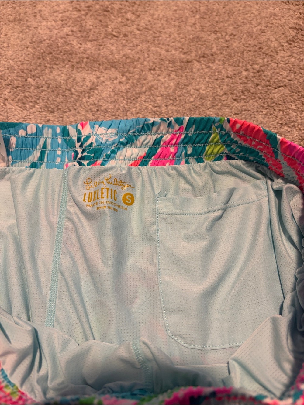 Lilly Pulitzer Luxletic Shorts - Picture 3 of 3